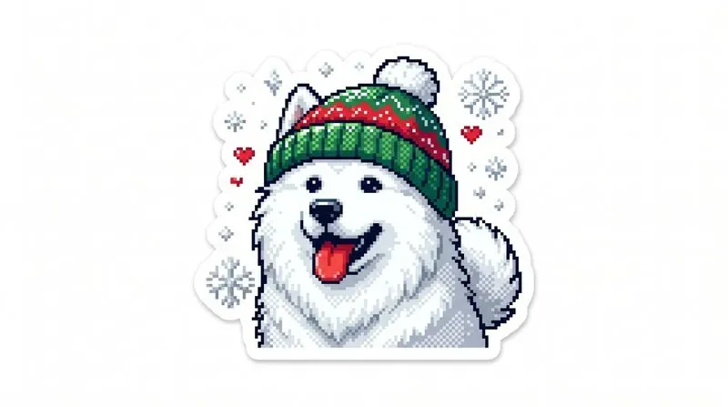 HD Kawaii Pixel Art Stickers