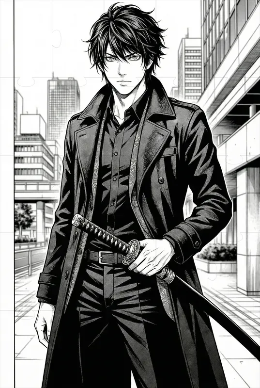 Takeshi Obata Style Death Note Manga Art