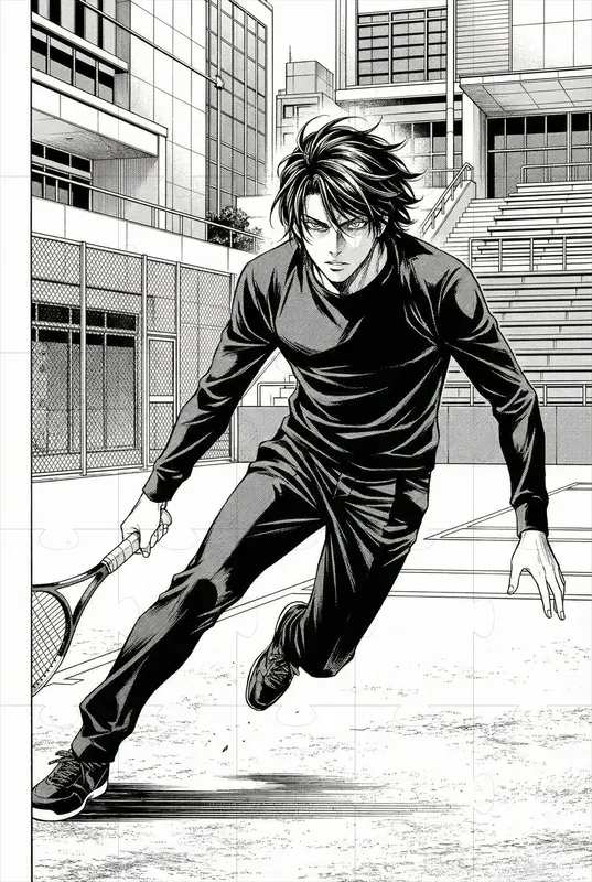Takeshi Obata Style Death Note Manga Art