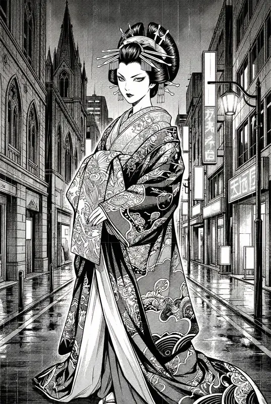 Takeshi Obata Style Death Note Manga Art