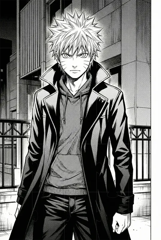 Takeshi Obata Style Death Note Manga Art