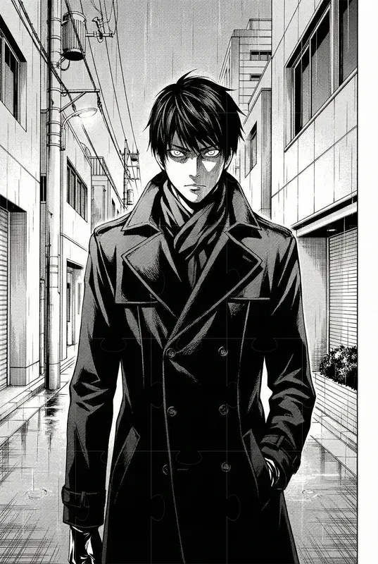 Takeshi Obata Style Death Note Manga Art