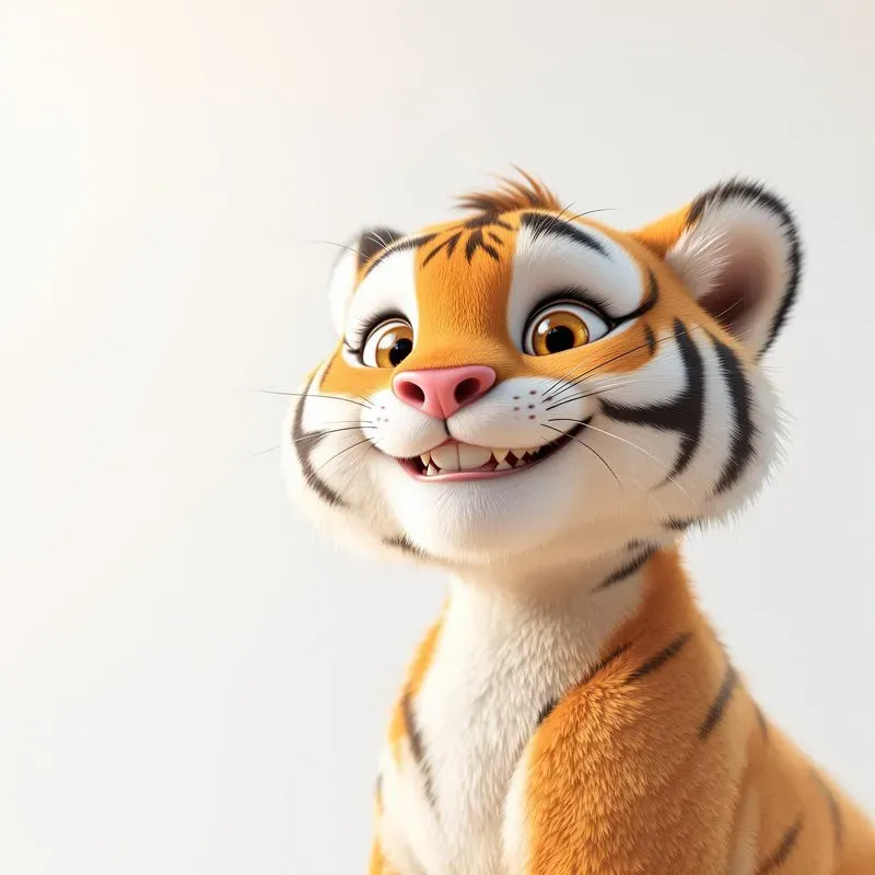 Anthropomorphic Pixarstyle Animals