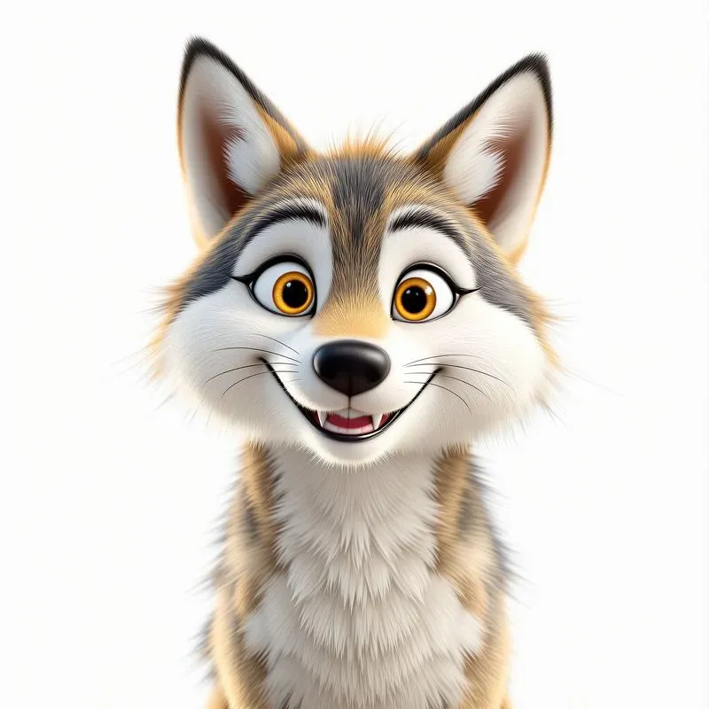 Anthropomorphic Pixarstyle Animals