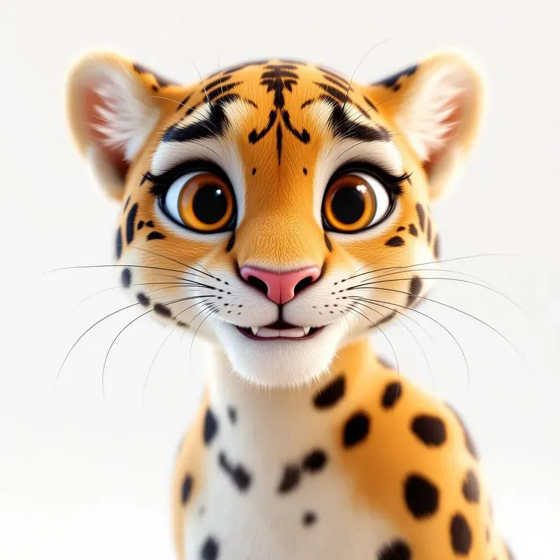 Anthropomorphic Pixarstyle Animals