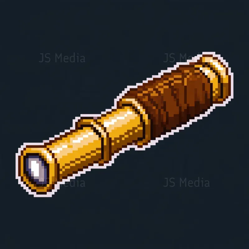 16bit Retro Pirate Treasure RPG Icons