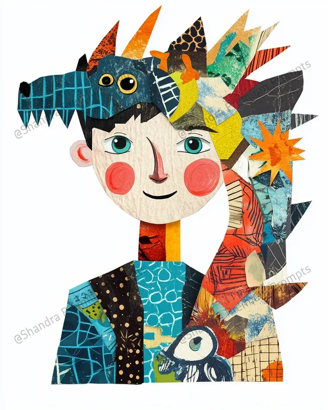 Surreal Patchwork Tshirts Designs