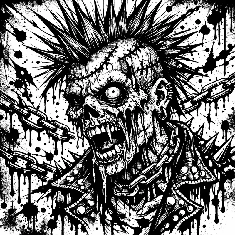 Trippy Ink Horror Character Packs
