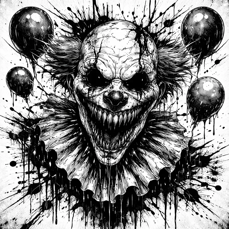 Trippy Ink Horror Character Packs