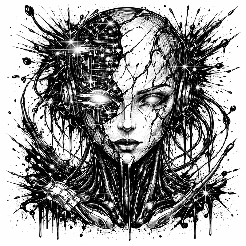 Trippy Ink Horror Character Packs