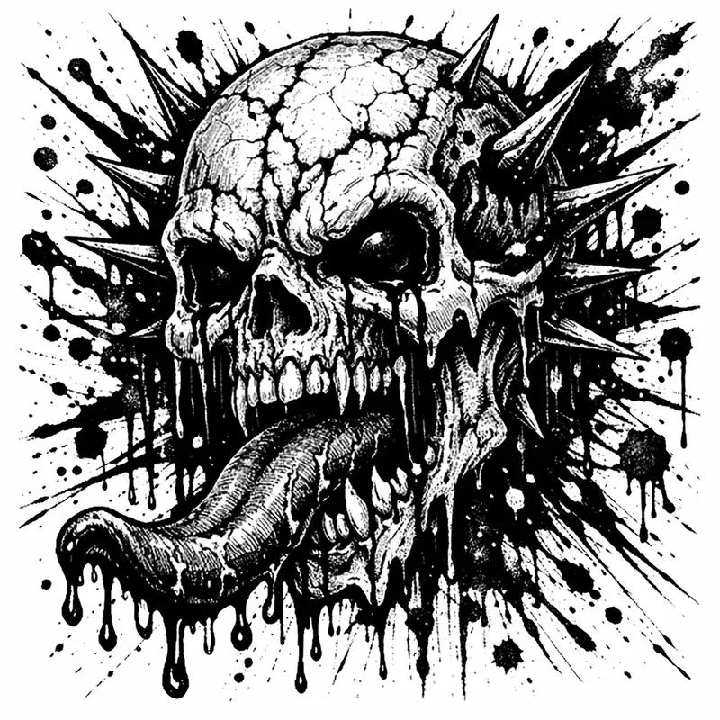 Trippy Ink Horror Character Packs