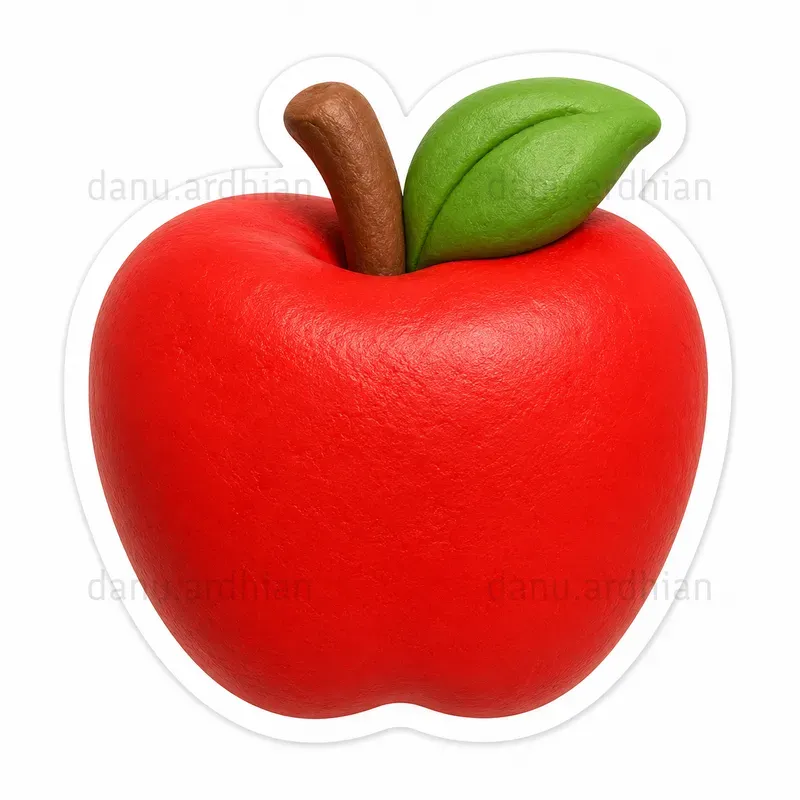 Cute Polymer Clay Back To School Stickers