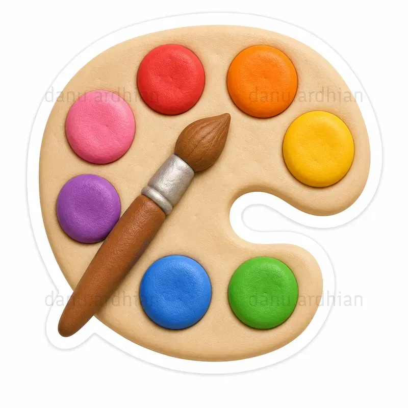 Cute Polymer Clay Back To School Stickers