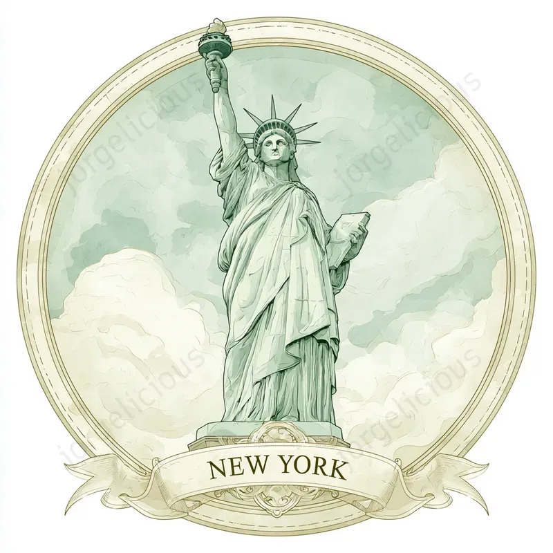 Vintage Travel Landmark Prints