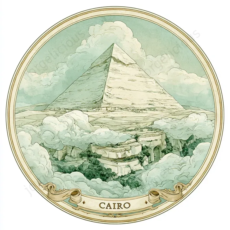 Vintage Travel Landmark Prints