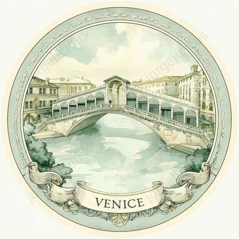 Vintage Travel Landmark Prints
