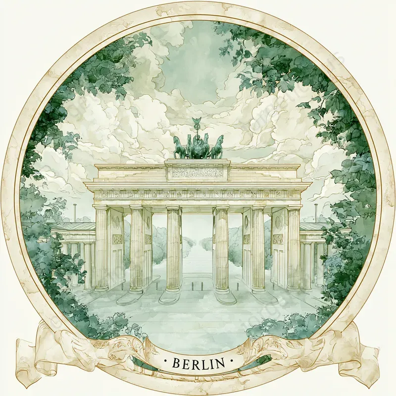 Vintage Travel Landmark Prints