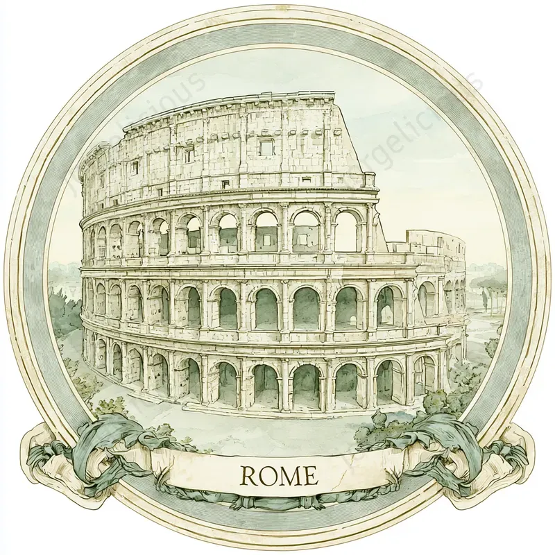 Vintage Travel Landmark Prints