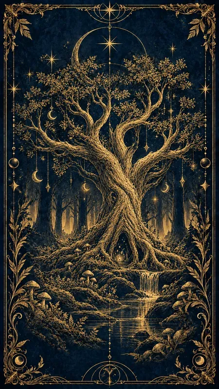 Gold Line Drawing Fantasy Book Covers