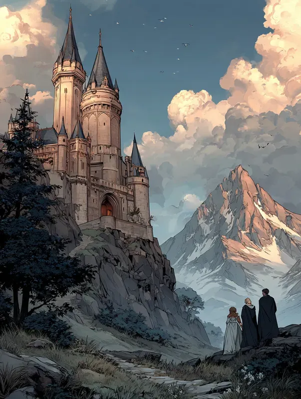 Storybook Fantasy Illustration Style
