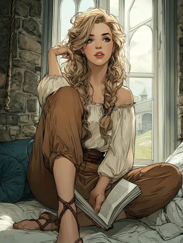 Storybook Fantasy Illustration Style