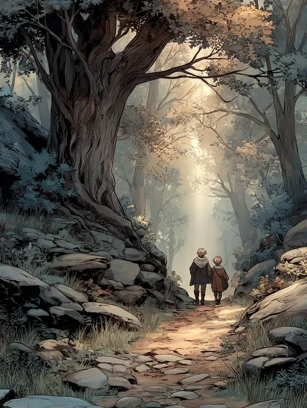 Storybook Fantasy Illustration Style