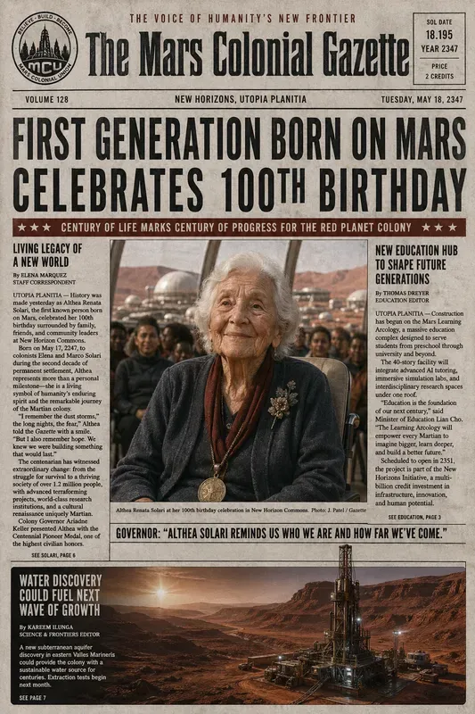 Newspapers From The Future