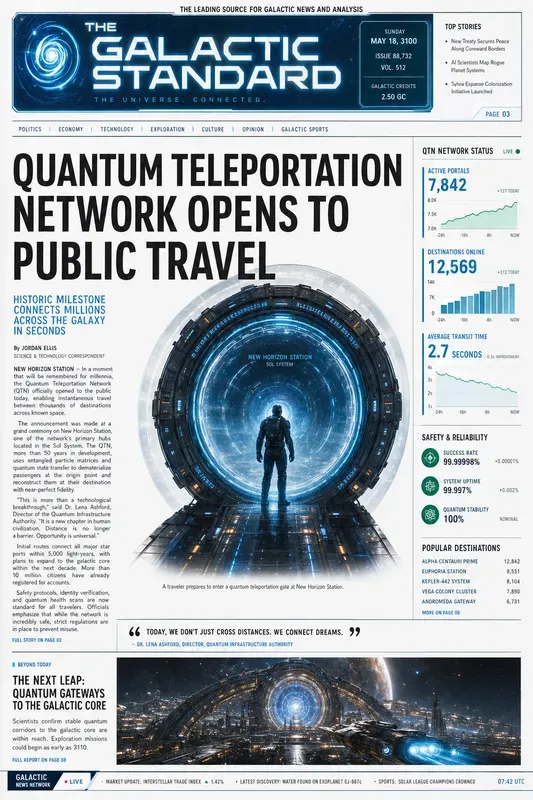 Newspapers From The Future