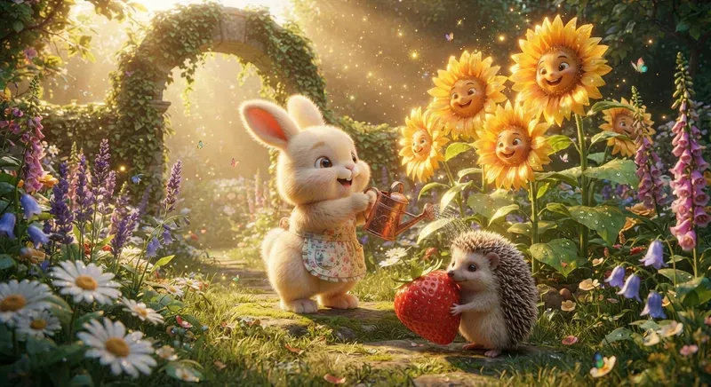 Whimsical 3D Summer Adventures