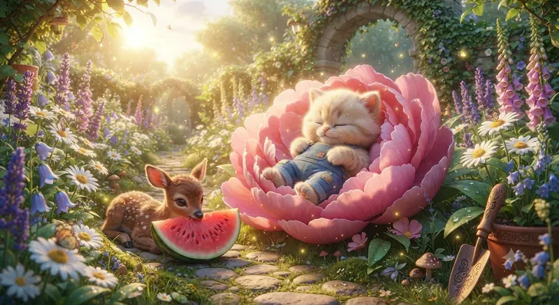 Whimsical 3D Summer Adventures