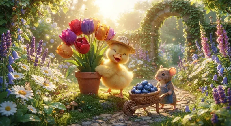 Whimsical 3D Summer Adventures