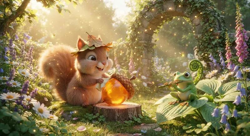 Whimsical 3D Summer Adventures