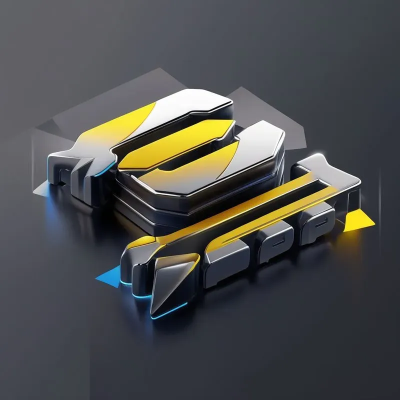 Colorful Modern Logo Designs 3D