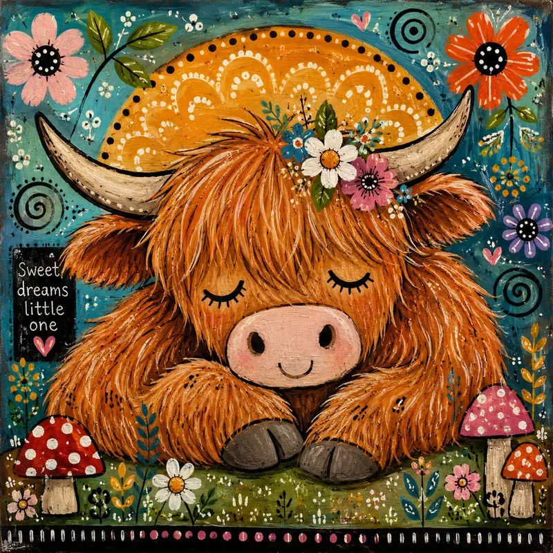 Whimsical Folk Art Generator