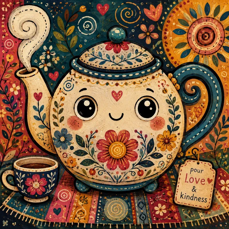 Whimsical Folk Art Generator