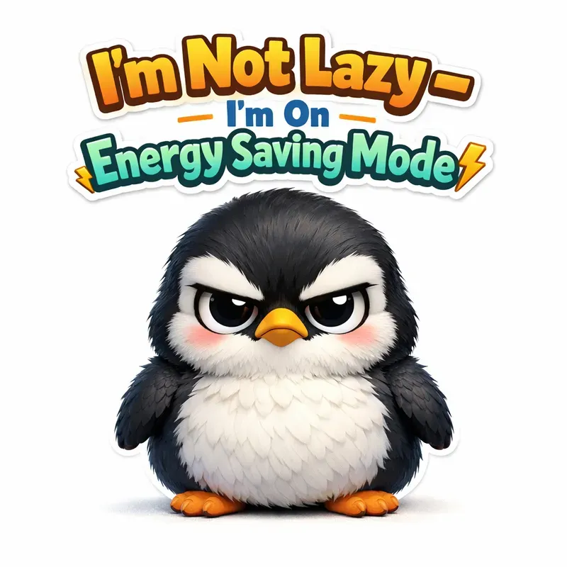 Cute Sarcastic Animal Quote Art