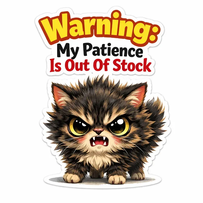 Cute Sarcastic Animal Quote Art