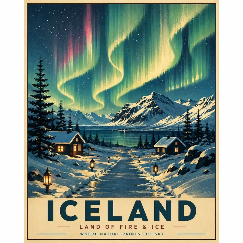 Vintage Travel Poster Collections