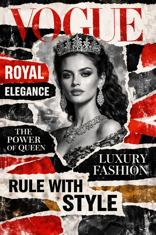 Torn Vogue Cover Generator