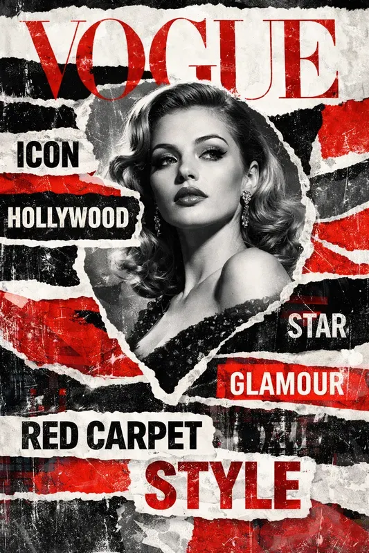 Torn Vogue Cover Generator