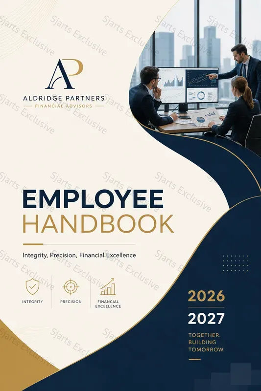 Elite Employee Handbook Cover Designs