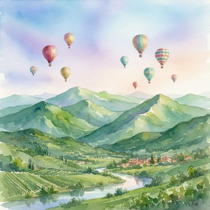 Timeless Watercolor Nature Sceneries