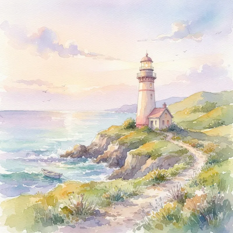 Timeless Watercolor Nature Sceneries