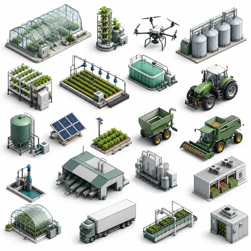 Isometric Industrial Asset Collections