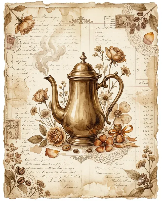 Vintage Collage Art Generator