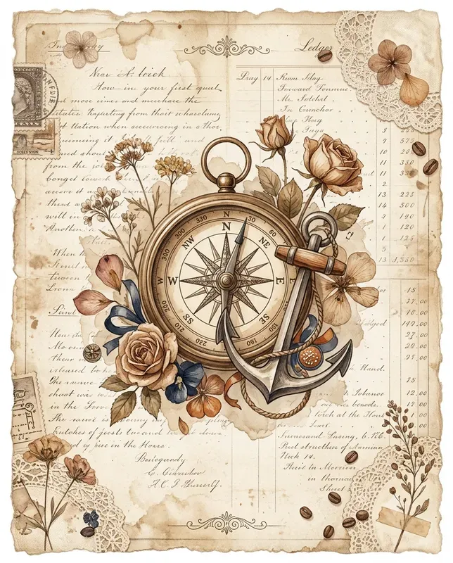 Vintage Collage Art Generator