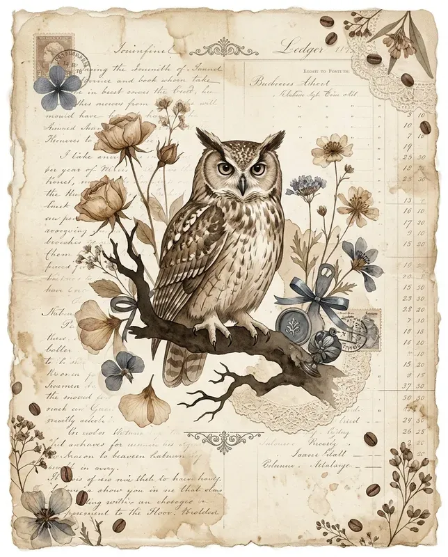Vintage Collage Art Generator