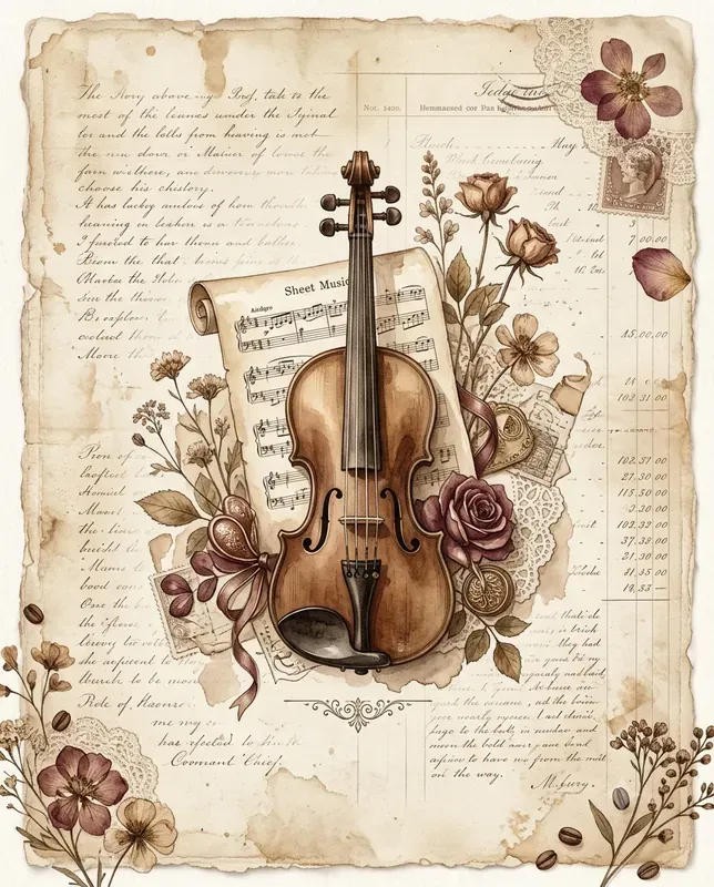 Vintage Collage Art Generator