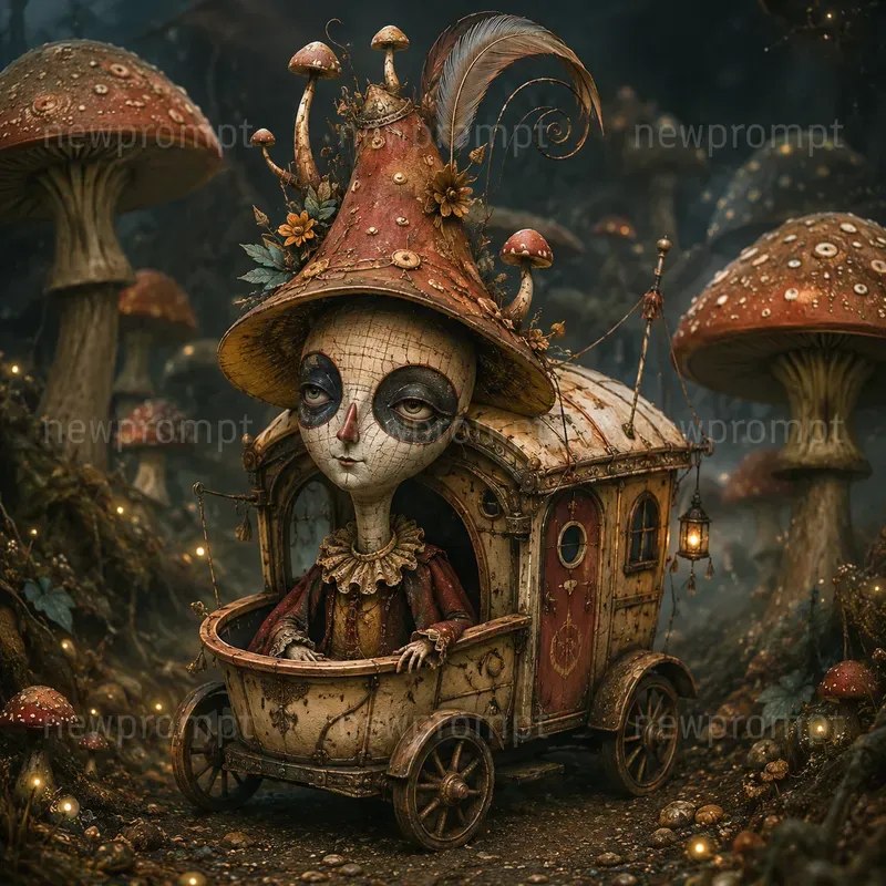 Surreal Puppet Portrait Makers