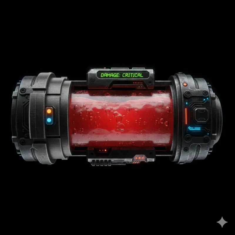 Bioluminescent Scifi Hud Bars